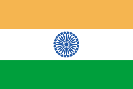 Click for larger flag of India