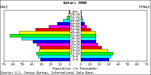 Qatar People Stats: NationMaster.com